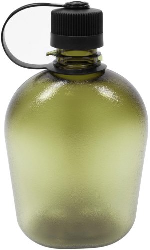 US Feldflasche GEN II Outdoor Trinkflasche halbtransparent 1 Liter Farbe Oliv