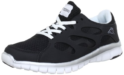 Kappa FOX Footwear unisex, Unisex-Erwachsene Sneakers, Schwarz (1110 black/white), 41 EU