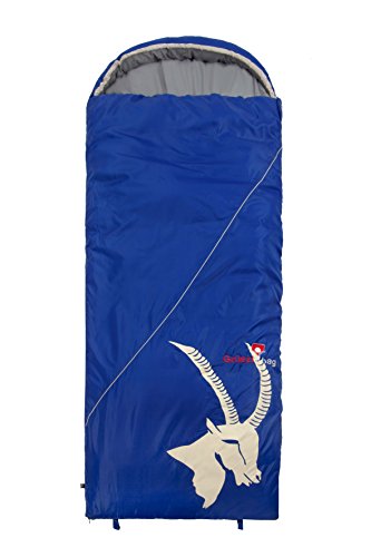 Grüezi Bag Erwachsene Deckenschlafsack Cloud Decke Deluxe RV Rechts, Blau