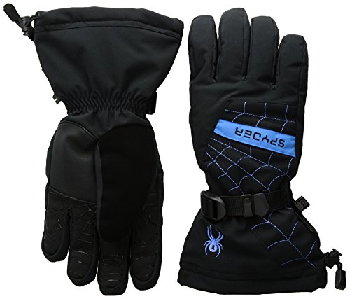 Spyder Herren Overweb Gore-Tex Ski-Handschuhe schwarz blau